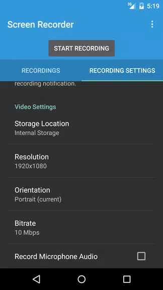 Riv Screen Recorder Captura de tela 3