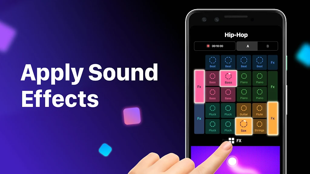 Groovy Loops: Créateur de Beat Capture d'écran 3