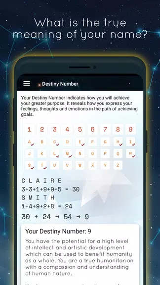 Numeroscope-Numerology,Numbers Schermafbeelding 0