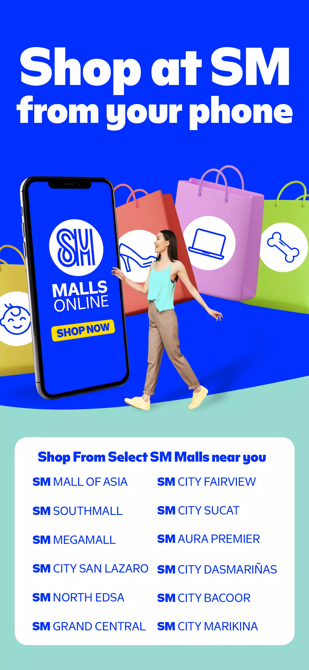 SM Malls Online Schermafbeelding 0
