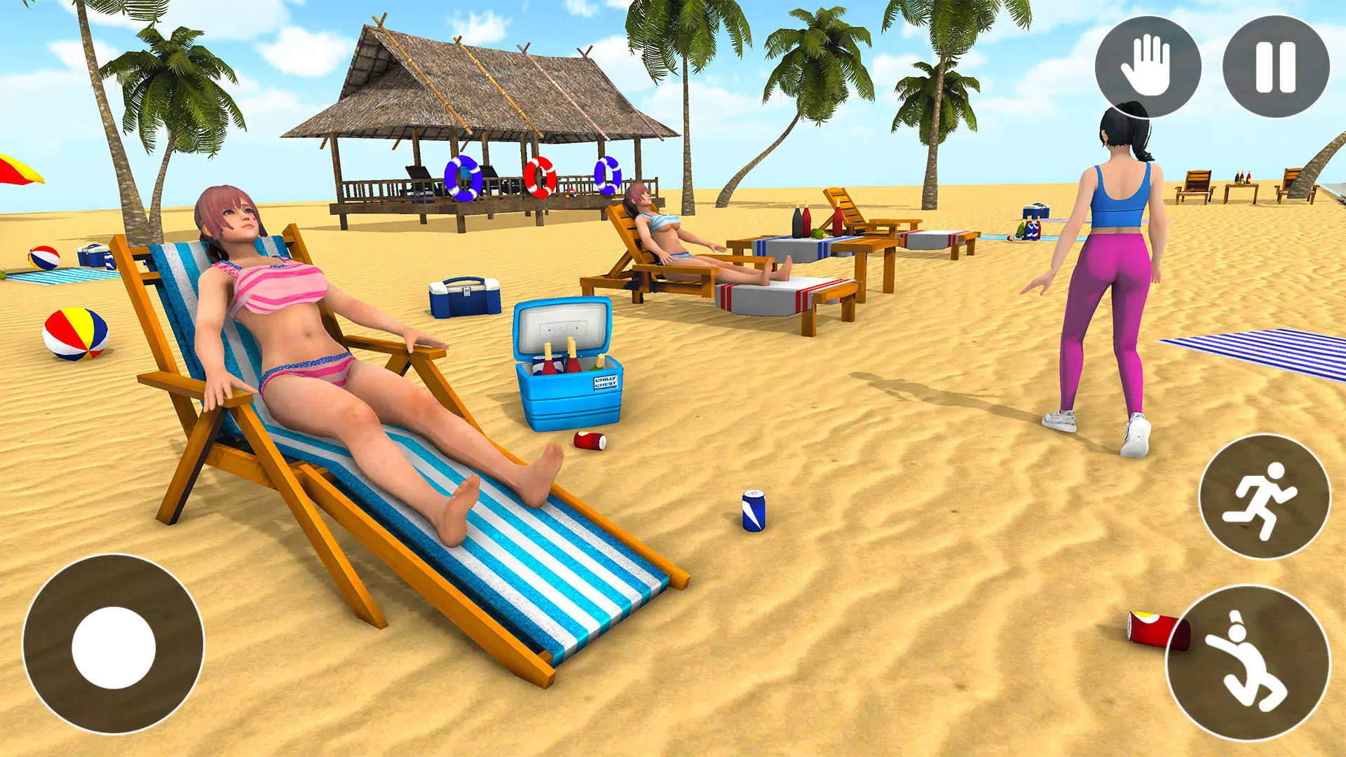 Grand Beach Club Simulator 3D ภาพหน้าจอ 0