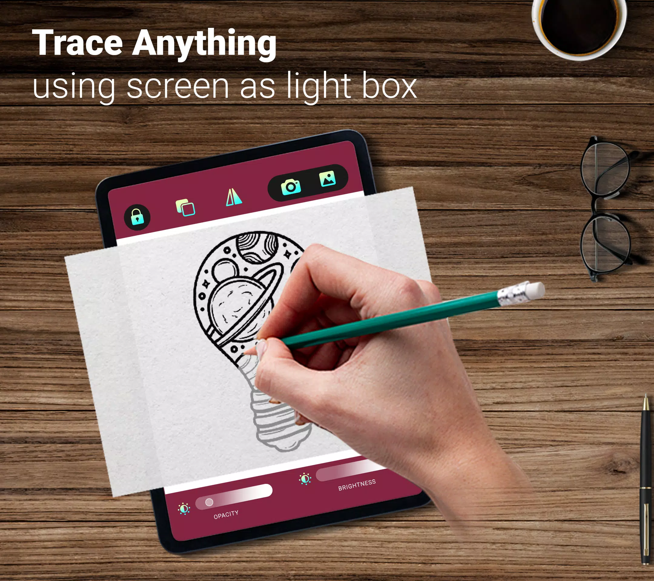 Draw : Trace & Sketch Capture d'écran 2