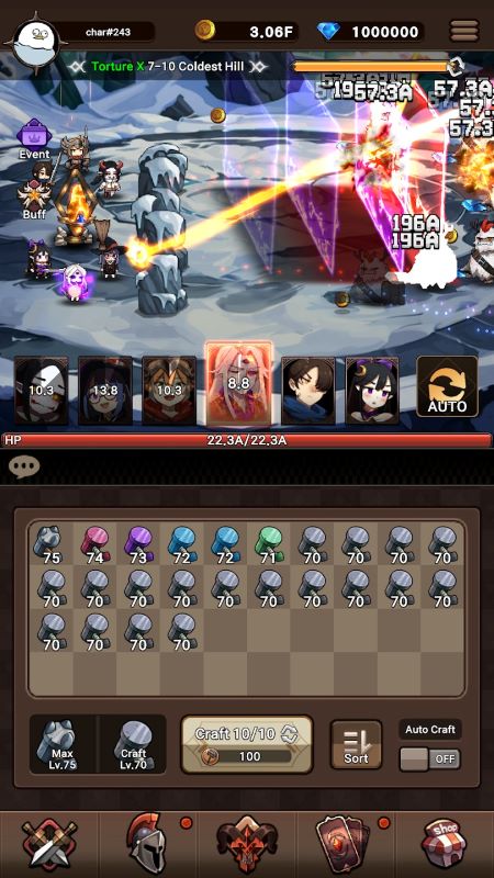 Mercenary Alliance: Pixel RPG Ảnh chụp màn hình 2