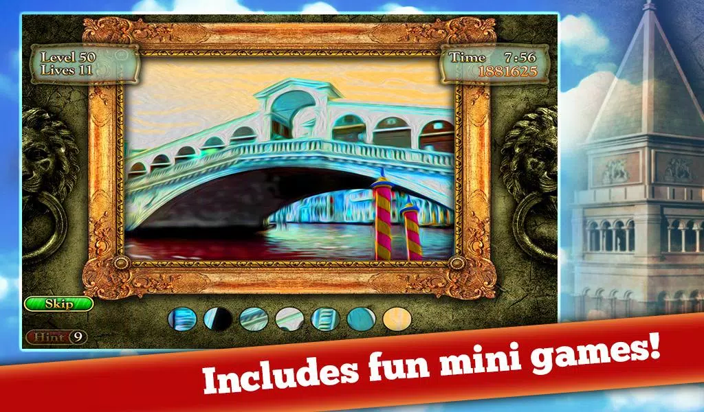 Mahjong Solitaire Venice Mystery -Free Puzzle Game Ekran Görüntüsü 0