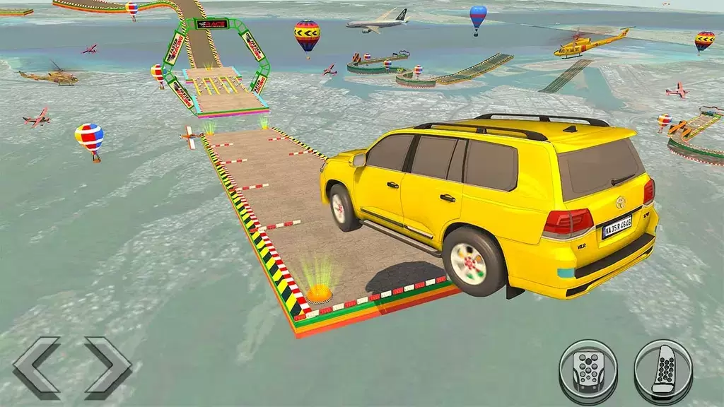 Mega Ramp Car Stunt Racing 3d Zrzut ekranu 1