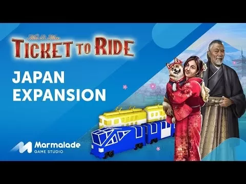 Ticket to Ride Japan Expansion Gameplay